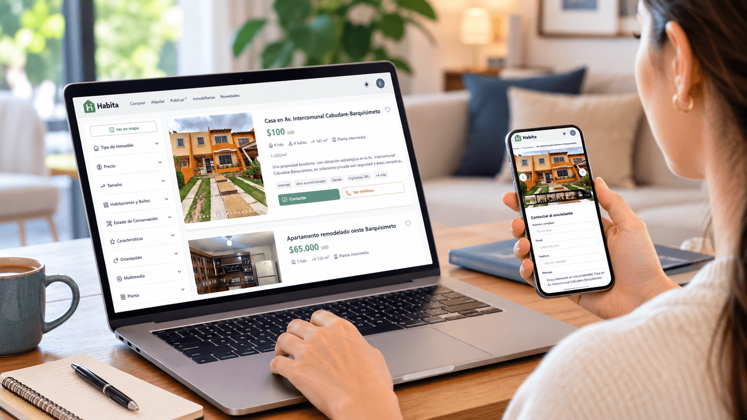 Cómo buscar propiedades en Habita: guía completa para encontrar tu próximo hogar